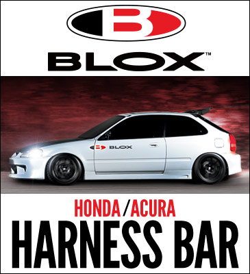 BLOX Racing Harness Bar: Honda/Acura