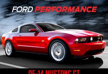Ford Racing Lowering Springs: 2005-2014 Mustang GT