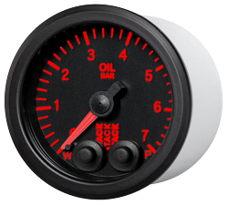 Stack 52mm Oil Pressure Gauge with Pro Control
